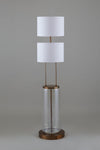 Two-Tiered Floor Lamp