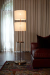 Two-Tiered Floor Lamp